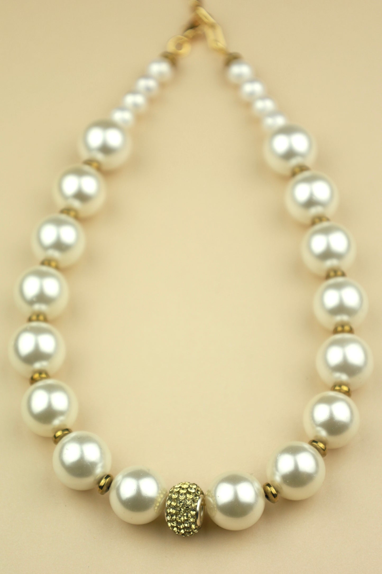 Maeve Beaded Mother of Pearl necklace