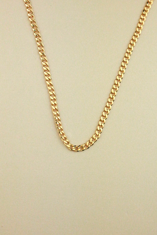 Sabine Cuban necklace in gold