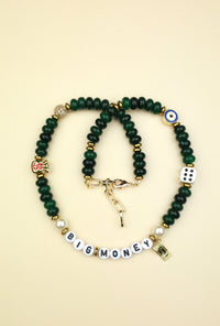 BIG MONEY affirmation necklace