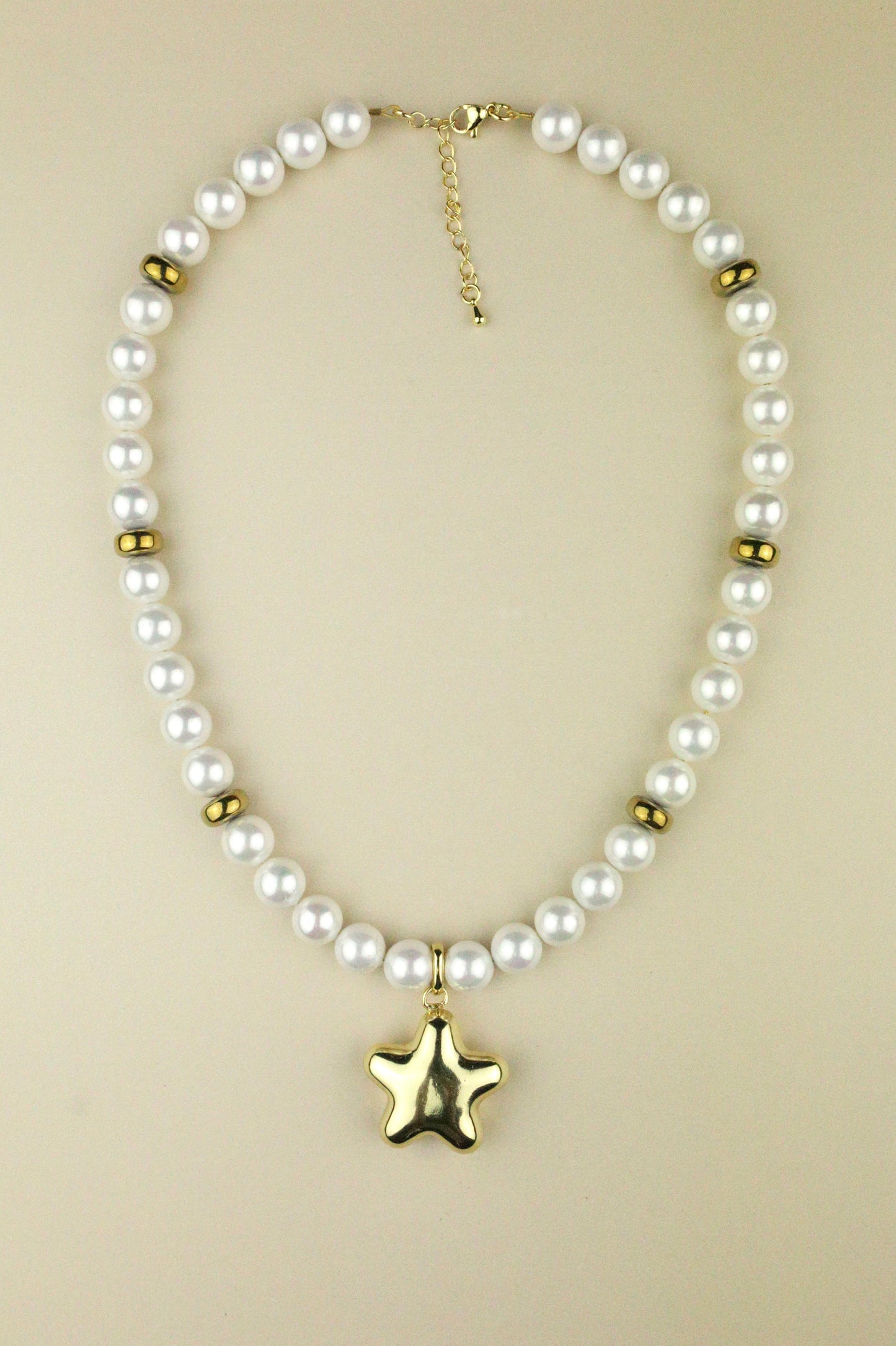 Nyx Pearl Beaded Necklace