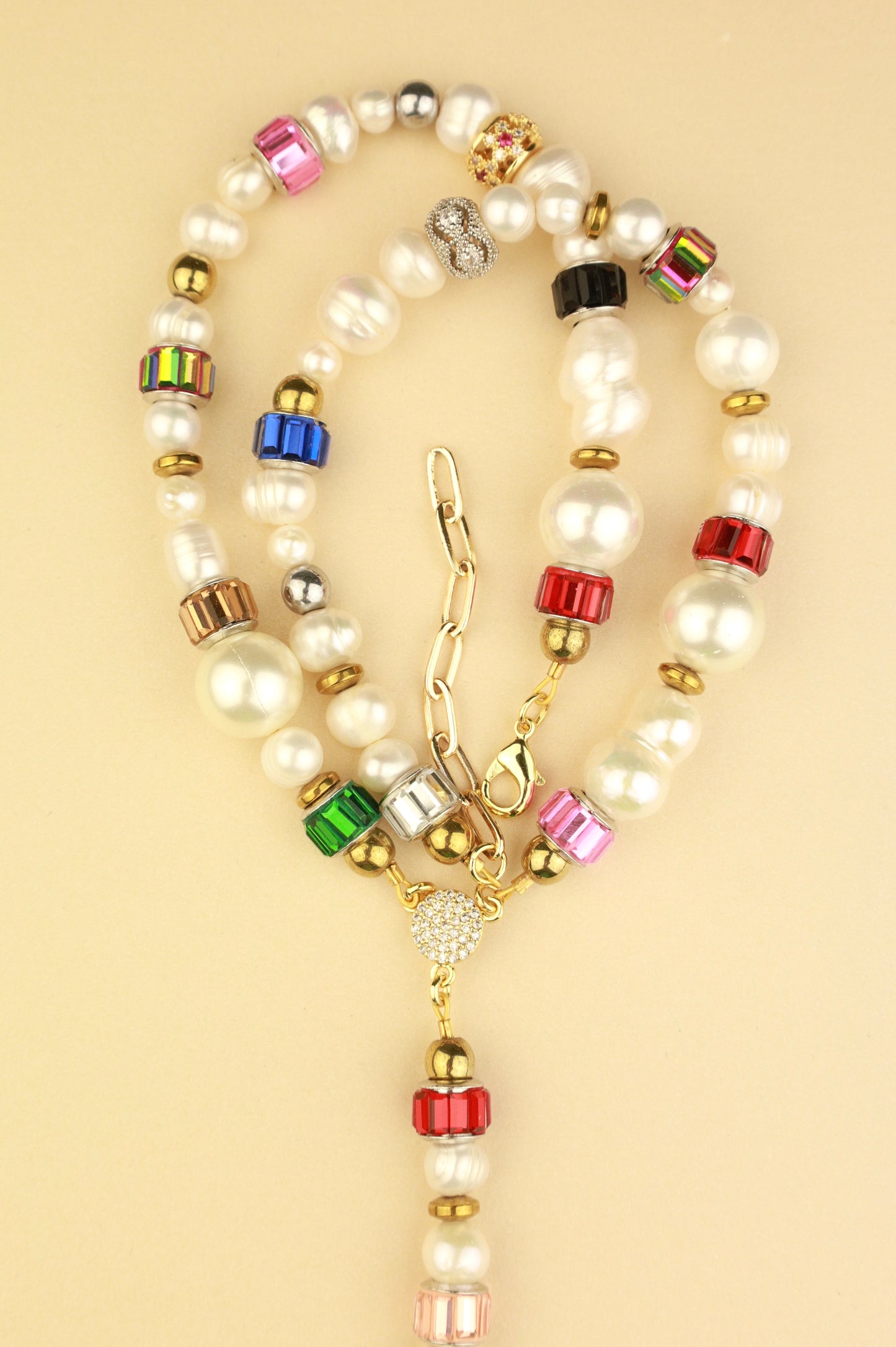 EROS Pearl Beaded Necklace