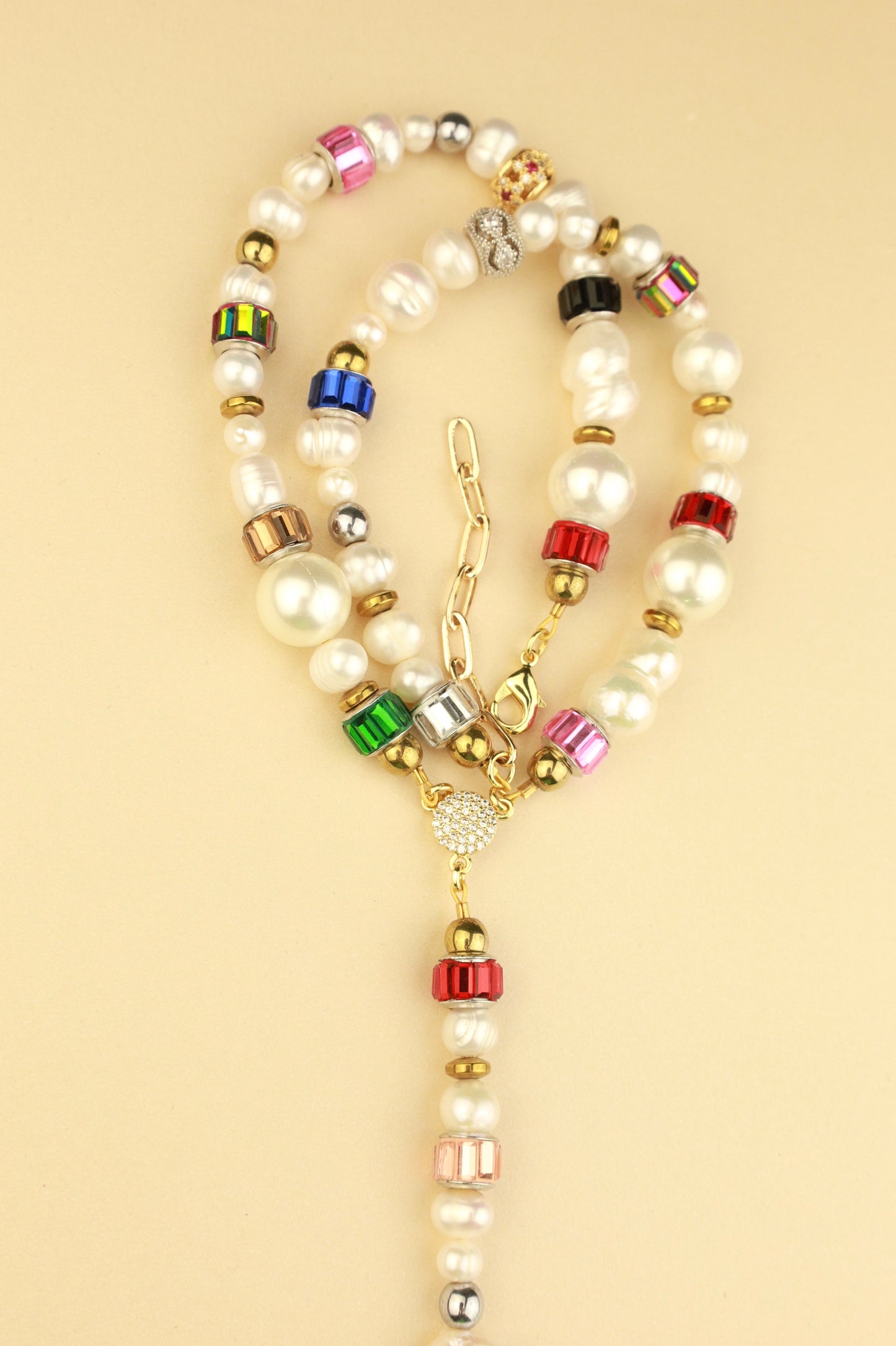 EROS Pearl Beaded Necklace